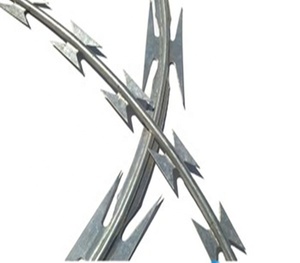 Chất lượng cao thép không gỉ dao cạo dây mạ kẽm concertina dao cạo Dây phẳng dao cạo dây cho hàng rào an ninh - Product Image 3