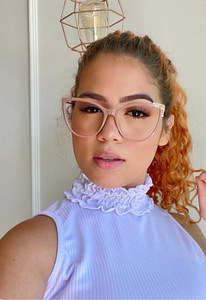 نظارات شمسية للنساء, نظارات شمسية TR90 عالية الوضوح ، أوروبية وأمريكة ، إطار معدني ، ريترو ، عين القطة ، مطبوعة برسومات الفهد - Product Image 3