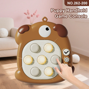 Consola de Juegos Portátil Personalizada con Diseño de Perrito, <span class=keywords><strong>Juego</strong></span> Electrónico de Golpear al Topo, <span class=keywords><strong>Juego</strong></span> de Presión Rápida, Juguete Educativo Sensorial para Niños - Product Image 2