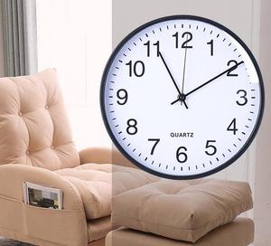 Custom logo Factory Directly Wholesale Promotion Gift Plastic <b>Clock</b> Round Home <b>Decorative</b> <b>Clock</b> <b>Wall</b> - Product Image 3