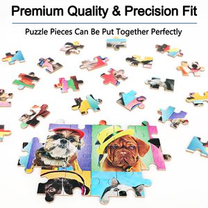 Rompecabezas de Madera de Princesas, 60 Piezas, Rompecabezas Educativos para Niños y Niñas, Juguetes en Caja de Metal, 60 Piezas - Product Image 5