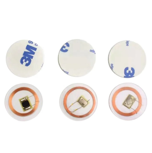 Rfid thẻ thông minh Tag <span class=keywords><strong>NFC</strong></span> kích thước nhỏ tag đồng xu với chất kết dính bên - Product Image 3