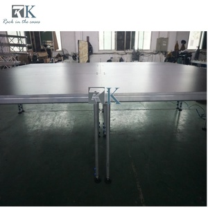 Heavy Duty Adjustable Removable Moving Aluminum Folding Rectangle Portable Event Modular Assembling Stage <b>Platform</b> Stage - Product Image 6