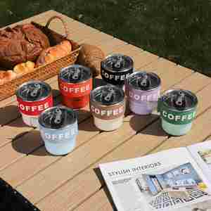 304 Stainless Steel Step Beer Mug Single Wall Rolled Edge Portable Metal Cup Outdoor <b>Camping</b> Picnic Drinking Mug Custom Logo - Product Image 1
