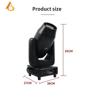 Prix de gros Projecteur à tête mobile LED 400W DMX Beam Wash Spot 3-en-1 - Product Image 6