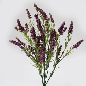 <span class=keywords><strong>Flores</strong></span> de <span class=keywords><strong>lavanda</strong></span> <span class=keywords><strong>artificiales</strong></span> hechas a mano para ramo de Año Nuevo DIY para fines decorativos - Product Image 5
