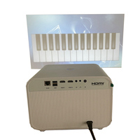 Juegos de proyección interactivos mini PROYECTOR inteligente, CABLE DE ALIMENTACIÓN DE CONTROL REMOTO (INSTALAR SISTEMA INTERACTIVO CON 40 JUEGOS