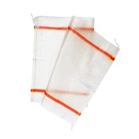Sac d'emballage tissé en polypropylène thermoscellable durable pour farine de maïs, aliments pour animaux et engrais