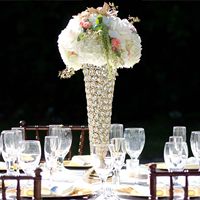 Vases en métal pour la décoration de mariage, de dîners, d'activités, d'anniversaires et de la maison, fabriqués en Chine pour le commerce transfrontalier