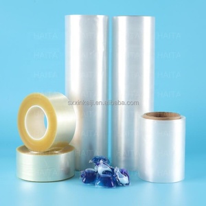 Pellicola in PVA Solubile in Acqua Fredda Marca Siker, 75-100 Micron, Morbida, <span class=keywords><strong>Trasparente</strong></span>, Alta Elasticità, Lunghezza 500m - Product Image 2