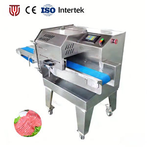 Rebanadora de Carne Industrial de Nuevo Diseño, Totalmente Automática, con Cuchilla de Aleación de 25 mm, para Carne de Res, Cordero, Cerdo, Jamón y <span class=keywords><strong>Pollo</strong></span> - Product Image 1