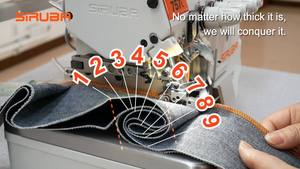 Máquina Automática para Unir Bandas Elásticas SiRUBA ASP-EBJ100, Máquina para Hacer Anillos Elásticos - Product Image 6