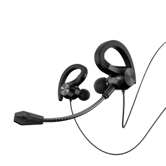 Esports Gaming Headset In-ear Straight-plug Type-C HD Microphone Wire Controls Sound Earphone