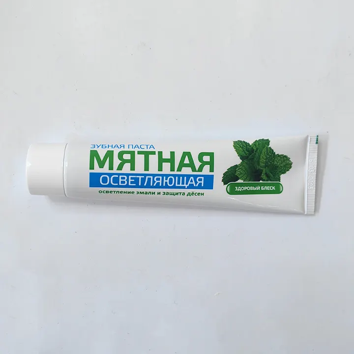 OEM brands cool Mint Flavour teeth whitening toothpaste for mouth odor cleaning