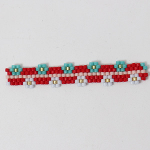 E422 <span class=keywords><strong>mexicano</strong></span> México colgante flor corazón Miyuki cuenta encantos accesorios joyería hecha a mano pendientes - Product Image 6