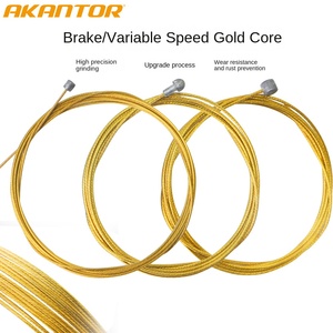 Cable de Freno para Bicicleta de Montaña, Núcleo de Acero Inoxidable Resistente al Desgaste para Bicicletas de Montaña y Carretera, Diseño Recto, Hecho en China - Product Image 2