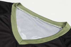 Maillot de cyclisme longue distance dégradé bleu et blanc, extensible, anti-fatigue, respirant, haut de gamme, pour longues distances, chemise exclusive, directement de l'usine - Product Image 3