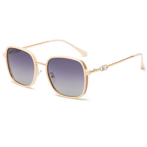 Lunettes de soleil pour femmes, rectangulaires, monture intégrale, polarisées, UV400, protection solaire tendance, adulte 2025 - Product Image 5