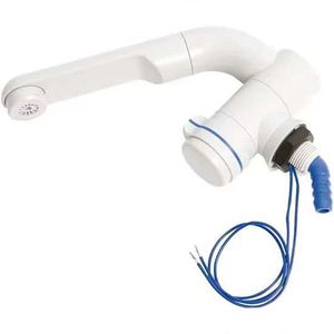 Robinet de camping-car en plastique blanc, robinet de <span class=keywords><strong>caravane</strong></span> à capteur électronique, robinet de camping-car à eau froide uniquement - Product Image 4