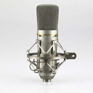 Micro thu âm cầm tay có dây YARMEE YR01, khử tiếng ồn, dành cho phòng thu âm nhạc, chất liệu kim loại và nhựa bền bỉ - Product Image 1