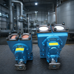 YCB Industrial Horizontal Arc Gear <b>Pump</b> Cast Steel Vehicle Mounted <b>Fuel</b> <b>Transfer</b> Oil <b>Pump</b> - Product Image 2