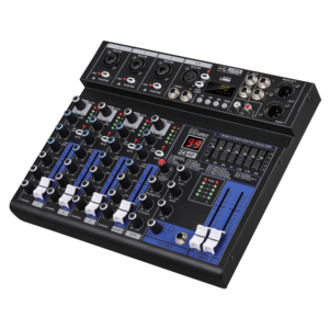 FX7 7 channel mini mixer audio mixing console with mp3 bluetooth for home computer studio live broadcast studio - Product Image 5