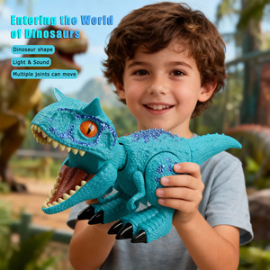 Giocattoli in Plastica all'Ingrosso, <span class=keywords><strong>Personaggi</strong></span> Cartoon Versione Q, Divertenti Dinosauri Comprimibili con Luci e Suoni, per Età 4-12+ Con GCC/CE - Product Image 3