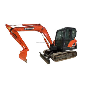 Mini-pelle japonaise d'origine Doosan DX60 Excavator 95% Nouveau prix bas de haute qualité Vente Doosan DX-60 Doosan 60 - Product Image 1