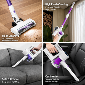 OEM ODM Cordless Handheld Vacuum Cleaner 26000Pa Brushless Motor Filter Portable <b>Stick</b> for Home Use Floor Carpet Cordless Vacuum - Product Image 4