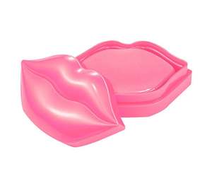 Fondo de fotografía de colágeno de etiqueta privada Reparación Rosa Hoja de cristal de gel desechable Máscara de labios de ácido hialurónico - Product Image 4