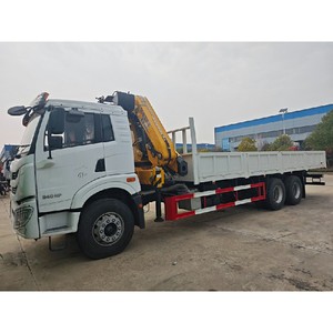 Châssis FAW 6x4 avec grue à flèche articulée en option, capacité allant de 12 à 35 tonnes - Product Image 4