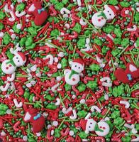 Christmas Sugar Sprinkles cuentas de azúcar comestibles decoradores de pasteles NUEVO MODELO