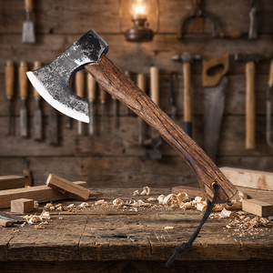 Venta al por Mayor de Hacha Tomahawk Forjada de Acero Inoxidable con Alto Contenido de Carbono, Personalizable con Logotipo, Modelo 997G, Portátil, para Supervivencia, Campismo, Caza y Actividades al Aire Libre - Product Image 3