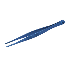 <span class=keywords><strong>Pinzas</strong></span> quirúrgicas dentadas fabricadas profesionalmente para apósitos de tejido de 5,5 pulgadas de largo - Product Image 1