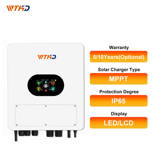 ระบบไฮบริดพลังงานแสงอาทิตย์ 48VDC 6KW 6200W 6.2kw คลื่นไซน์บริสุทธิ์ MPPT IP65 กำลังไฟ 6200 วัตต์ แบบสตริง พร้อมช่องจ่ายไฟ AC เดี่ยว - Product Image 3