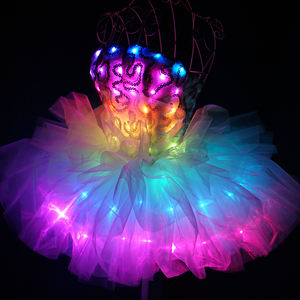 Robes LED en soie pour femmes compatibles DMX 512 pour spectacles événements de danse soirées de bal-vente directe d'usine - Product Image 2