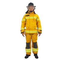 Nouvelle tenue de pompier en aramide Nomex PBI, combinaison de pompier, uniforme de lutte contre l'incendie