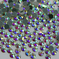 Strass thermocollants noir jais, cristaux de verre super brillants pour embellissement de vestes en jean style gothique streetwear, design Bling Pro