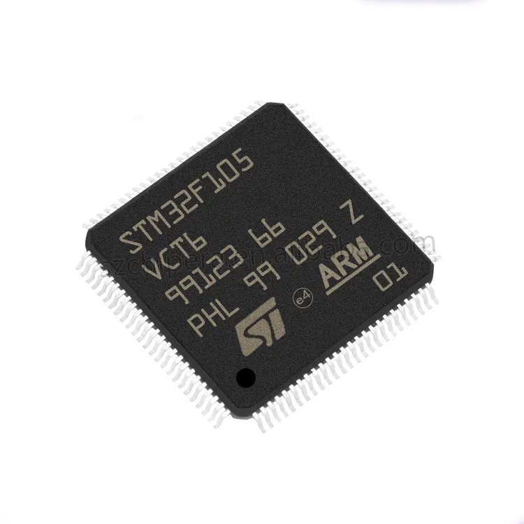 ST mikroelektronik STM32F105 tek çip MCU mikro denetleyici orijinal otantik LQFP100 STM32F105VCT6