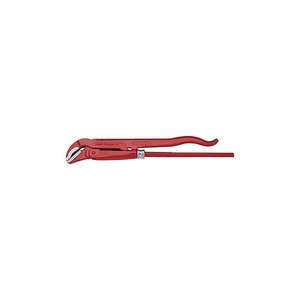 USAG - U03110005 Swedish model pipe <b>wrenches</b> with thin, straight jaws bent to 45° - EAN 8010239149137 PIPEWORK <b>WRENCHES</b> - Product Image 1