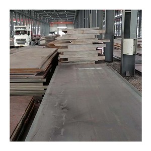 Q235 A36 Placa de piso de patrón de caída de lágrima de hoja de acero al carbono laminado en caliente con resistencia al deslizamiento de diamante - Product Image 5