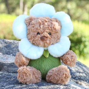Wholesale <b>Cute</b> Kawaii Flower Teddy <b>Bear</b> Plush Animal Gifts Customizable Soft Infant Toys Teddy <b>Bear</b> Plush Toys - Product Image 1