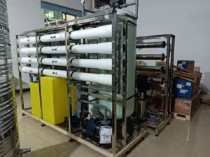 Máquina purificadora de agua de mar, filtro de ósmosis inversa Ro, máquina de desalinización de agua salada, planta de tratamiento de agua potable