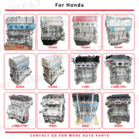 Moteurs à essence D16V1 K20A2 K20A4 K24A1 K24A2 K24A8 L15B7 L15BE CRV/ VTEC R18A1 R18Z1 R20A1 Bloc moteur pour Honda Civic Accord