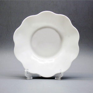Ensemble de vaisselle en verre opale blanc trempé QP, comprenant des bols à salade et des assiettes à soupe, vaisselle en verre opale - Product Image 2
