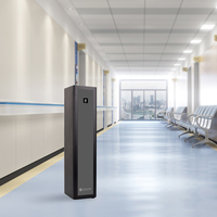 Diffuseur d'huiles essentielles à brume fraîche, humidificateur, design moderne, logo personnalisé SCENTA, réglage de la minuterie, base en métal, pour hall d'hôtel