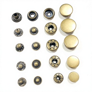 Outil d'installation de boutons en métal Costume de boutons-pression en cuivre pur <span class=keywords><strong>Snap</strong></span> Fastener Hidden Hook100Box Kit Cross-border - Product Image 4
