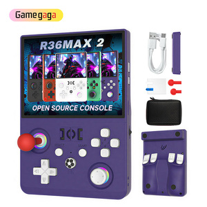เครื่องเล่นเกมพกพา X R36MAX 2 โอเพ่นซอร์ส หน้าจอ IPS 4.5 นิ้ว ชิป RK3326 แบตเตอรี่ 4000mAh ไฟ RGB รองรับอีมูเลเตอร์มากกว่า 30 ตัว - Product Image 5