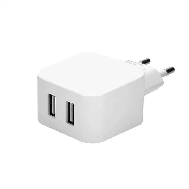 5V 3A EU dual output usb charger multi port usb factory price mobile charger