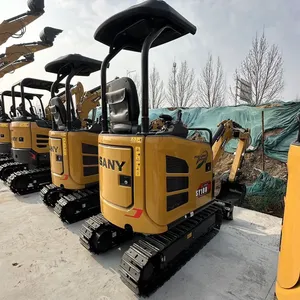 Mini Excavadora de Alto Rendimiento de Una Tonelada y Ocho Cilindros, Suministro Directo de Fábrica, Mejor Precio, Confiable, SY18U - Product Image 2